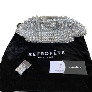 Retrofete Daphnis Crystal Clutch Bag